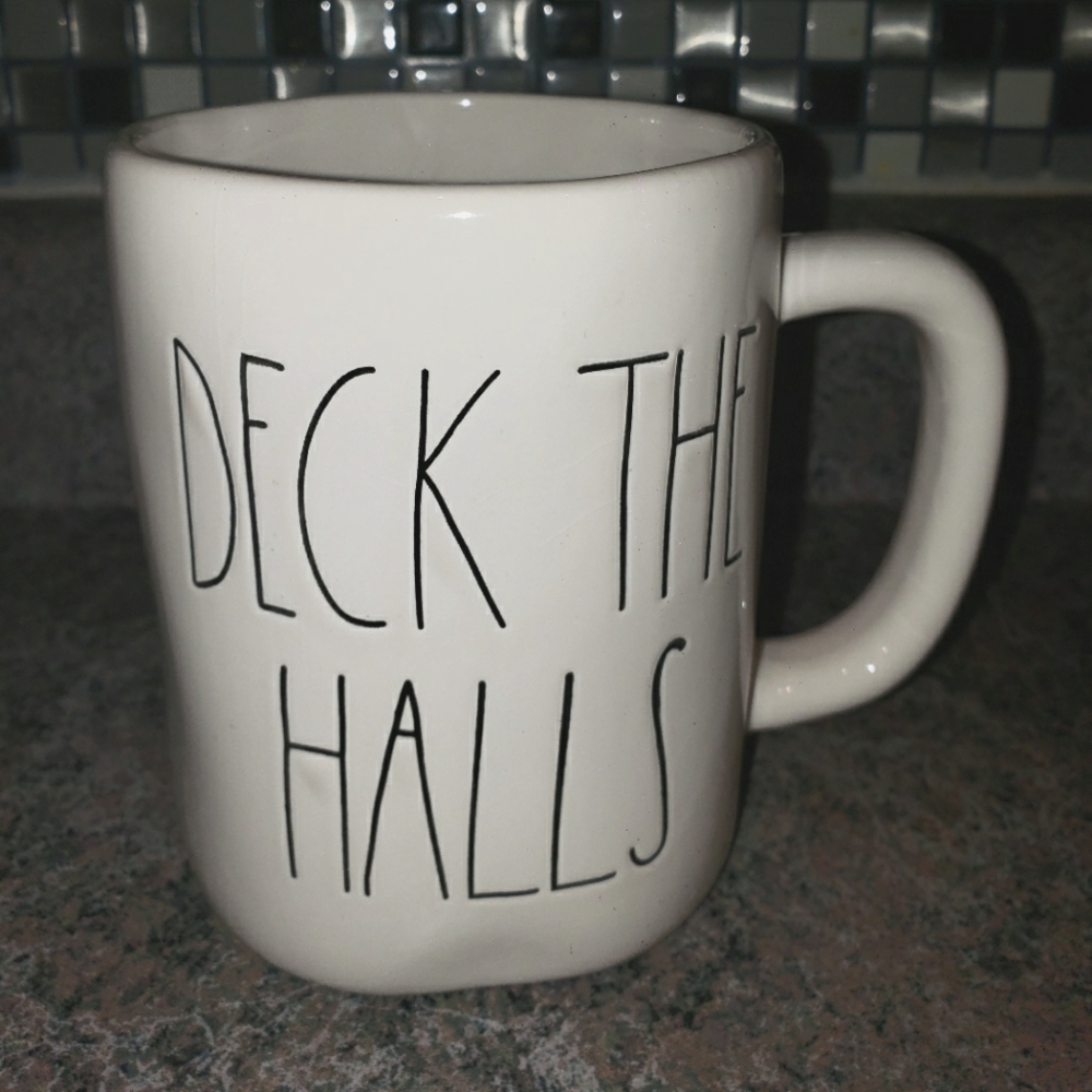 Rae Dunn DECK THE HALLS Mug